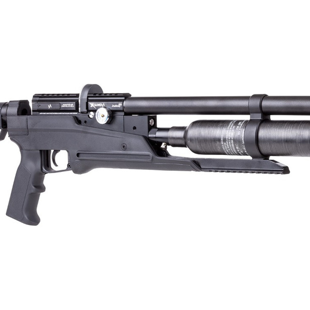 Air Venture Rifle Nova Avenge-x X1-AT Tubo Tactical (5.5) Black - Imagen 4