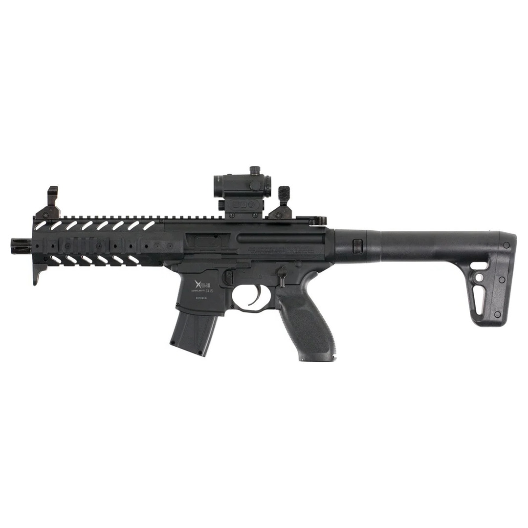 Umarex Rifle SIG Sauer MPX AIR .177 CO2 88 GR 30 RD BLK. (NO Letal) (4.5)