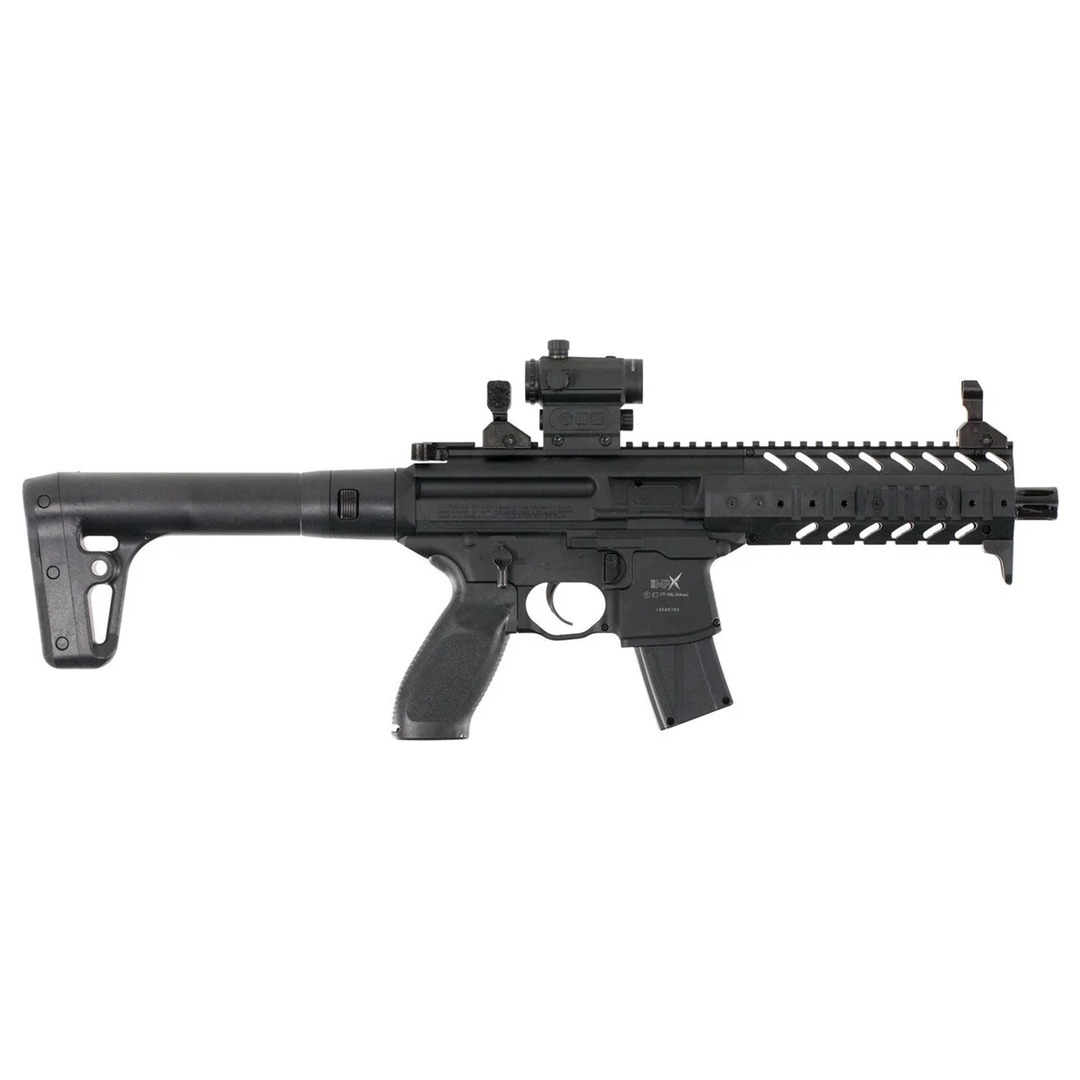 Umarex Rifle SIG Sauer MPX AIR .177 CO2 88 GR 30 RD BLK. (NO Letal) (4.5) - Imagen 3
