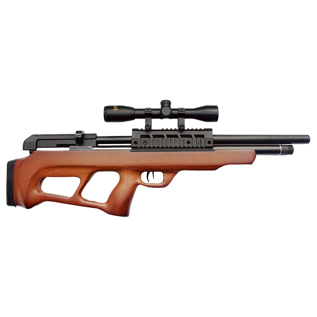 Rifle Beeman Commodor Under Level REG. 13595 (6.35) Madera